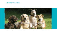 Desktop Screenshot of antler-dog-chews.net